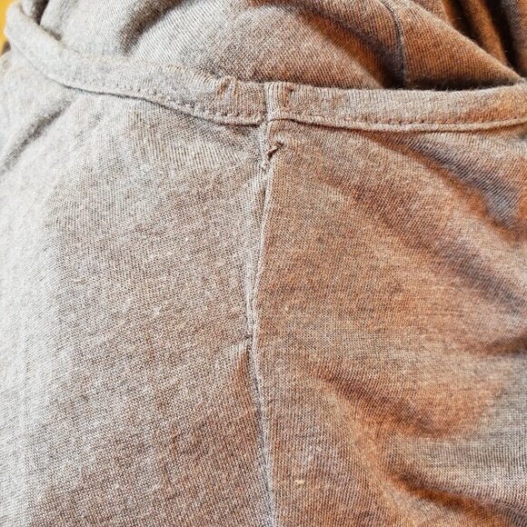 Casch Gro Abrahamsson Dress Neutral Beige Sleeveless Micro Modal Womens Size XL - Picture 6 of 7